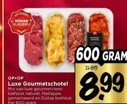 Vomar Voordeelmarkt Luxe Gourmetschotel aanbieding