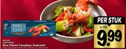 Vomar Voordeelmarkt DIEPVRIES Blue Planet Canadese Zeekreeft aanbieding