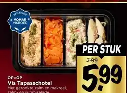 Vomar Voordeelmarkt Vis Tapasschotel aanbieding