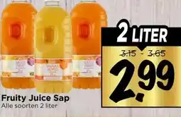 Vomar Voordeelmarkt Fruity Juice Sap aanbieding