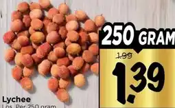 Vomar Voordeelmarkt Lychee aanbieding