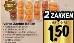 Vomar Voordeelmarkt Verse Zachte Bollen aanbieding
