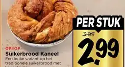Vomar Voordeelmarkt Suikerbrood Kaneel aanbieding