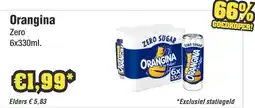 Budget Food Orangina Zero aanbieding