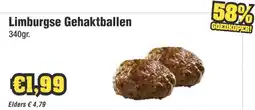Budget Food Limburgse Gehaktballen aanbieding