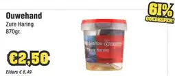 Budget Food Ouwehand Zure Haring aanbieding