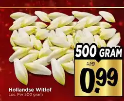 Vomar Voordeelmarkt Hollandse Witlof aanbieding