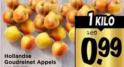 Vomar Voordeelmarkt Hollandse Goudreinet Appels aanbieding