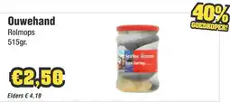 Budget Food Ouwehand Rolmops aanbieding