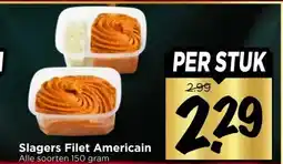 Vomar Voordeelmarkt Slagers Filet Americain aanbieding
