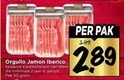 Vomar Voordeelmarkt Orgullo Jamon Iberico aanbieding