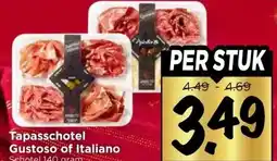 Vomar Voordeelmarkt Tapasschotel Gustoso of Italiano aanbieding
