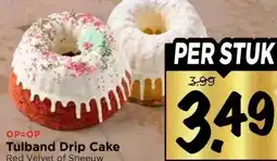 Vomar Voordeelmarkt Tulband Drip Cake aanbieding