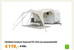 Obelink Obelink Outdoor Sunroof TC 350 cm caravanluifel aanbieding