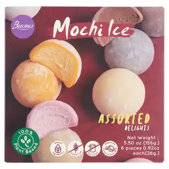 Jumbo Buono Mochi Ice Assorted Delights 6 Stuks 156g aanbieding