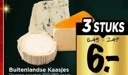 Vomar Voordeelmarkt Buitenlandse Kaasjes aanbieding