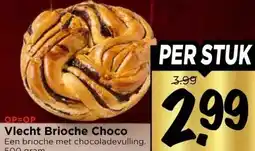 Vomar Voordeelmarkt Vlecht Brioche Choco aanbieding