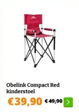 Obelink Obelink compact red kinderstoel aanbieding