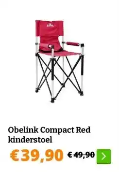 Obelink Obelink Compact Red kinderstoel aanbieding