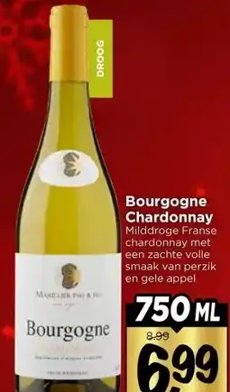 Vomar Voordeelmarkt Bourgogne Chardonnay aanbieding