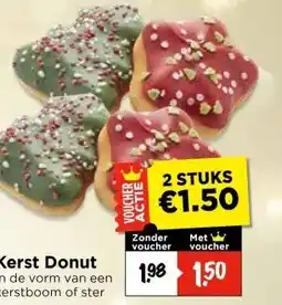 Vomar Voordeelmarkt Kerst Donut aanbieding