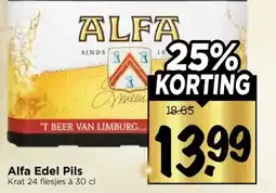 Vomar Voordeelmarkt Alfa Edel Pils aanbieding