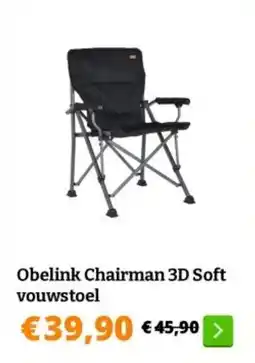 Obelink Obelink Chairman 3D Soft vouwstoel aanbieding
