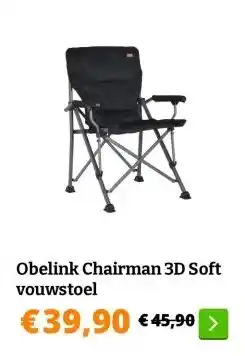 Obelink Obelink Chairman 3D Soft vouwstoel aanbieding