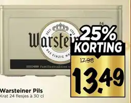 Vomar Voordeelmarkt Warsteiner Pils aanbieding