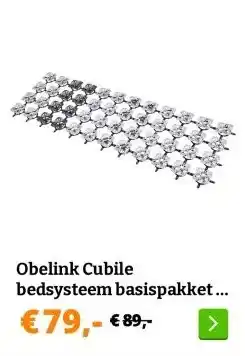 Obelink Obelink Cubile bedsysteem basispakket - 70/80 x 200 cm aanbieding