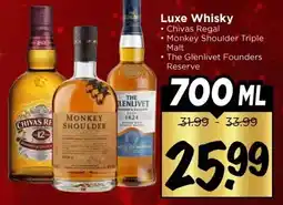 Vomar Voordeelmarkt Luxe Whisky aanbieding