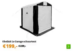 Obelink Obelink Le Garage schuurtent aanbieding