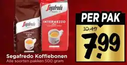 Vomar Voordeelmarkt Segafredo Koffiebonen aanbieding
