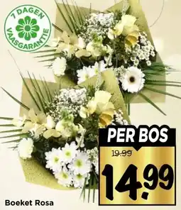 Vomar Voordeelmarkt Boeket Rosa aanbieding