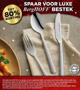 Vomar Voordeelmarkt SPAAR VOOR LUXE BergHOFF BESTEK aanbieding