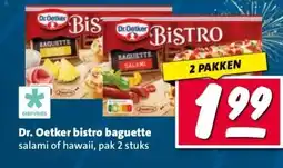 Nettorama Dr. Oetker bistro baguette aanbieding