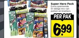 Vomar Voordeelmarkt Super Hero Pack aanbieding