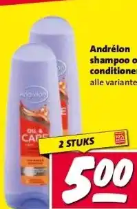 Nettorama Andrélon shampoo of conditioner aanbieding
