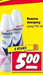 Nettorama Rexona deospray aanbieding