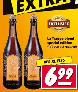 Nettorama La Trappe blond special edition aanbieding