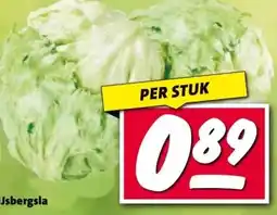 Nettorama IJsbergsla aanbieding