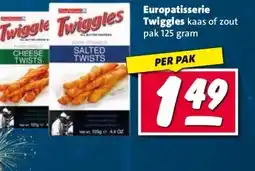 Nettorama Europatisserie Twiggles aanbieding