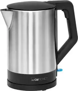 Bol.com Clatronic WKS 3692 Water koker 1.5L stainless steel black aanbieding