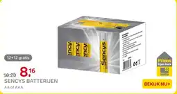Praxis Sencys batterijen aanbieding