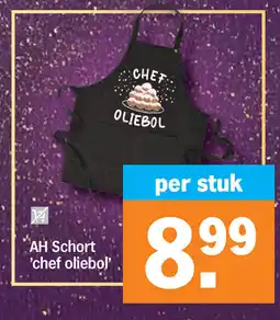 Albert Heijn AH Schort 'chef oliebol❜ aanbieding