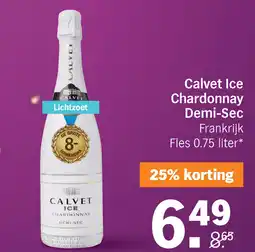 Albert Heijn Calvet Ice Chardonnay Demi Sec aanbieding