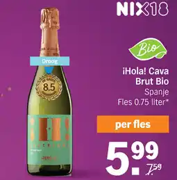 Albert Heijn ¡Hola! Cava Brut Bio aanbieding