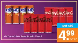 Albert Heijn Alle Coca-Cola of Fanta aanbieding