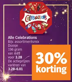 Albert Heijn Alle Celebrations aanbieding