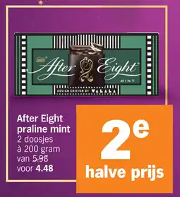 Albert Heijn After Eight praline mint aanbieding